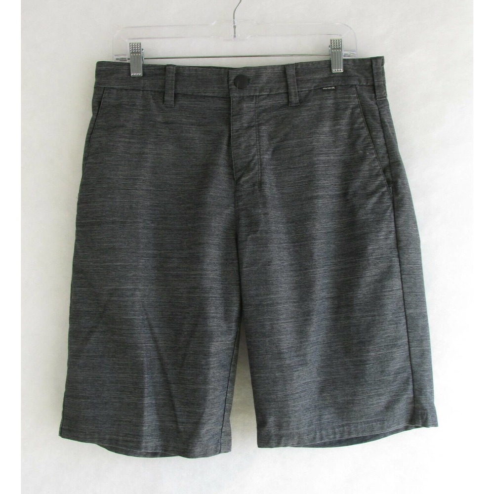 Hurley Nike Dri-Fit Chino Shorts 30 Dark Gray MENS